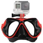Water Sports Diving Equipment Diving Mask Swimming Glasses for GoPro Hero11 Black / HERO10 Black / HERO9 Black /HERO8 / HERO7 /6 /5 /5 Session /4 Session /4 /3+ /3 /2 /1, Insta360 ONE R, DJI Osmo Action and Other Action Cameras(Red) - 1