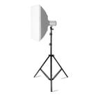 68cm-200cm Height Professional Photography Aluminum Lighting Stand for Studio Flash Light(Black) - 1