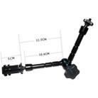 11 inch Articulating Magic Arm for LCD Field Monitor / DSLR Camera / Video lights(Black) - 3