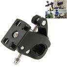 Bicycle Motorcycle Holder Handlebar Mount for PULUZ Action Sports Cameras Jaws Flex Clamp Mount for GoPro Hero11 Black / HERO10 Black /9 Black /8 Black /7 /6 /5 /5 Session /4 Session /4 /3+ /3 /2 /1, DJI Osmo Action and Other Action Cameras(Black) - 1