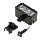 30M Waterproof Video Light 3 Modes Flashlight with Base Mount & Screw for GoPro Hero11 Black / HERO10 Black / HERO9 Black /HERO8 / HERO7 /6 /5 /5 Session /4 Session /4 /3+ /3 /2 /1, Insta360 ONE R, DJI Osmo Action and Other Action Cameras - 8