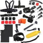30 in 1 Chest Strap + Extension Arm + Tripod Mount Adapter + Head Strap + Floating Handle Grip + Extendable Handle Monopod + Helmet Belt Strap Lock Mount + Flat & Curved Mounts + Floaty Float Box + Helmet Strap Mount Adapter Set for GoPro HERO11 Black / NEW HERO / HERO9 Black / HERO8 Black / HERO7 /6 /5 /5 Session /4 Session /4 /3+ /3 /2 /1, Xiaoyi and Other Action Cameras - 1