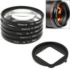6 in 1 58mm Close-Up Lens Filter Macro Lens Filter + Filter Adapter Ring for GoPro HERO3 - 1