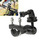 Handlebar Seatpost Big Pole Mount Bike Moto Bicycle Clamp with Tripod Mount Adapter & Screw for GoPro, Insta360, DJI and Other Action Cameras - 1