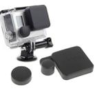 Protective Camera Lens Cap Cover + Housing Case Cover Set for SJ4000 Sport Camera - 1