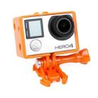 TMC BacPac Frame Mount Housing Case for GoPro HERO4 /3+ /3(Orange) - 1