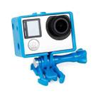 TMC BacPac Frame Mount Housing Case for GoPro HERO4 /3+ /3(Blue) - 2