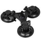 XM70-B Triangle Direction Suction Cup Mount with Hexagonal Screwdriver for GoPro, Insta360, DJI and Other Action Cameras(Black) - 2