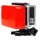 Backdoor Floaty Sponge with Sticker for GoPro Hero11 Black / HERO10 Black / HERO9 Black /HERO8 / HERO7 /6 /5 /5 Session /4 Session /4 /3+ /3 /2 /1, Insta360 ONE R, DJI Osmo Action and Other Action Cameras(Red) - 1