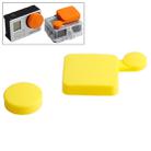 TMC Bare Body Lens Cap + Housing Lens Cap for GoPro HERO4 /3+(Yellow) - 1