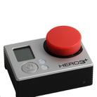 TMC Round Silicone Len Cap for GoPro HERO4 /3+(Red) - 3