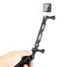 TMC HR167 Grip + Extender Set for GoPro Hero11 Black / HERO10 Black / HERO9 Black /HERO8 / HERO7 /6 /5 /5 Session /4 Session /4 /3+ /3 /2 /1, Insta360 ONE R, DJI Osmo Action and Other Action Cameras(Black) - 3