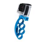 TMC HR239 Knuckles Fingers Grip with  Thumb Screw for GoPro Hero11 Black / HERO10 Black / HERO9 Black /HERO8 / HERO7 /6 /5 /5 Session /4 Session /4 /3+ /3 /2 /1, Insta360 ONE R, DJI Osmo Action and Other Action Cameras(Blue) - 3