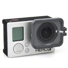 TMC Lens Anti-exposure Protective Hood for GoPro HERO4 /3+(Grey) - 1