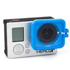 TMC Lens Anti-exposure Protective Hood for GoPro HERO4 /3+(Blue) - 1