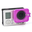 TMC Lens Anti-exposure Protective Hood for GoPro HERO4 /3+(Purple) - 1