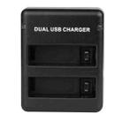 USB Dual Battery Travel Charger for GoPro HERO4 (AHDBT-401)(Black) - 3