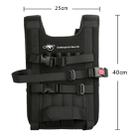 Shoulder Backpack Carry Case Multipurpose Bag Neck Strap Belt for Dji Phantom 3 / 2 / 1 / Vision+, Carry Available for Quadcopter, Remote Controller, Battery, Propellers(Black) - 9