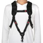 Shoulder Backpack Carry Case Multipurpose Bag Neck Strap Belt for Dji Phantom 3 / 2 / 1 / Vision+, Carry Available for Quadcopter, Remote Controller, Battery, Propellers(Black) - 11