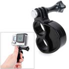 TMC HR273 Gen2 Fingers Grip with Thumb Screw for GoPro Hero11 Black / HERO10 Black / HERO9 Black /HERO8 / HERO7 /6 /5 /5 Session /4 Session /4 /3+ /3 /2 /1, Insta360 ONE R, DJI Osmo Action and Other Action Cameras(Black) - 1