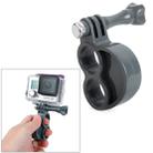 TMC HR273 Gen2 Fingers Grip with Thumb Screw for GoPro Hero11 Black / HERO10 Black / HERO9 Black /HERO8 / HERO7 /6 /5 /5 Session /4 Session /4 /3+ /3 /2 /1, Insta360 ONE R, DJI Osmo Action and Other Action Cameras(Grey) - 1