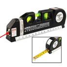 Level Laser Aligner Horizon Vertical Measuring Tape - 1