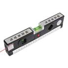 Laser Level with Tape Measure Pro 4 (100cm) / Level Bubbles with LED Light, LV-04(Black) - 1