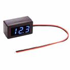 V42D 2 Wires Blue Light Display Mini Digital Voltage Panel Meter, Measure Voltage: DC DC 1.7-25V - 1