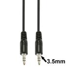 3.5mm Male Mini Plug Stereo Audio Cable, Length: 3m - 2