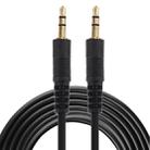 Aux Cable, 3.5mm Male Mini Plug Stereo Audio Cable, Length: 3m (Black + Gold Plated Connector) - 1