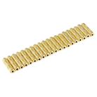 Gold Plated 3.5mm Female to 3.5mm Stereo Jack Adaptor Socket Adapter - 5