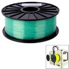 PLA 3.0 mm Transparent 3D Printer Filaments, about 115m(Green) - 1