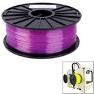 PLA 3.0 mm Transparent 3D Printer Filaments, about 115m(Purple) - 1