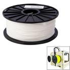 ABS 1.75 mm Color Series 3D Printer Filaments, about 395m(White) - 1