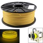 ABS 1.75 mm Luminous 3D Printer Filaments, about 395m(Yellow) - 1