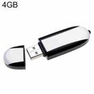 4GB USB2.0 Flash Disk (White) - 1