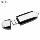 8GB USB2.0 Flash Disk (White) - 1
