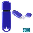 4GB USB2.0 Flash Disk (Blue) - 1