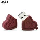 Dual Hearts Style 4GB USB Flash Disk - 1