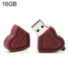 Dual Hearts Style 16GB USB Flash Disk - 1