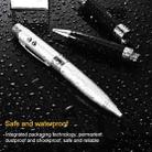3 in 1 Laser Pen Style USB Flash Disk, Silver (4GB) - 6