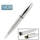 2 in 1 Pen Style USB Flash Disk, Silver (16GB) - 1
