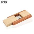 8 GB Wood Material USB Flash Disk - 1