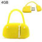 Handbag Style USB Flash Disk, 4GB(Yellow)(Yellow) - 1