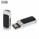 Black & Silver Color, USB 2.0 Flash Disk (2GB) - 1