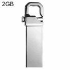 2GB Metallic Keychains Style USB 2.0 Flash Disk - 1