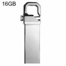 16GB Metallic Keychains Style USB 2.0 Flash Disk - 1