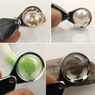 10X - 20X Portable & Rotatable Handheld Jewelry Loupe Magnifier Reading Magnifier (MG22181)(Silver) - 5
