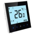 Electric Floor Heating System LCD Display Programmable Room Thermostat(Black) - 1