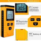 GM630 Digital Wood Moisture Meter with LCD(Orange) - 4